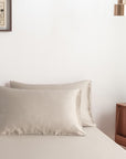 Μαξιλαροθήκες από 100% Bamboo (Σετ 2 τεμαχίων) - (50×75 εκ.)
