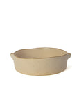 Στρογγυλό Σκεύος Φούρνου – Stoneware με Φυσικό Φινίρισμα