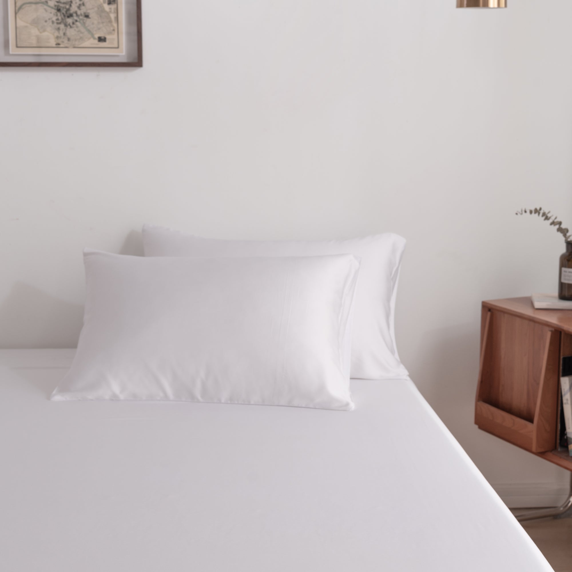 Μαξιλαροθήκες από 100% Bamboo (Σετ 2 τεμαχίων) - (50×75 εκ.)