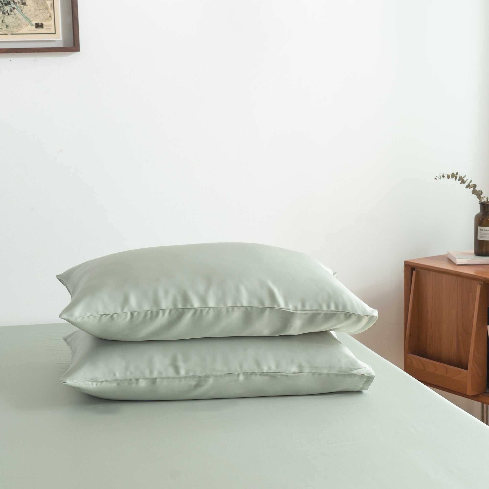 Μαξιλαροθήκες από 100% Bamboo (Σετ 2 τεμαχίων) - (50×75 εκ.)