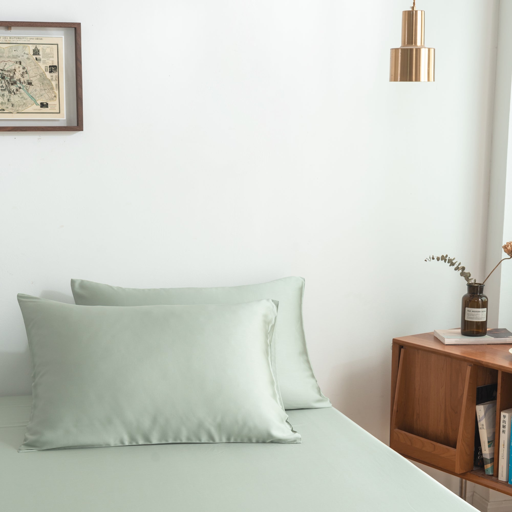 Μαξιλαροθήκες από 100% Bamboo (Σετ 2 τεμαχίων) - (50×75 εκ.)